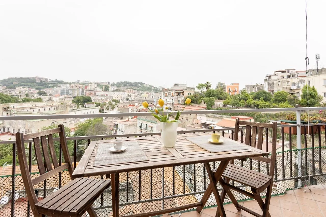 Panoramic Flat Between Materdei And Fontanelle Naples Italy